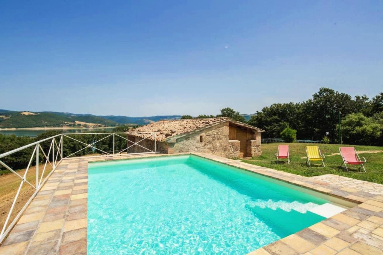 Casale Al Lago Con Piscina E Sauna Corbara  Dış mekan fotoğraf