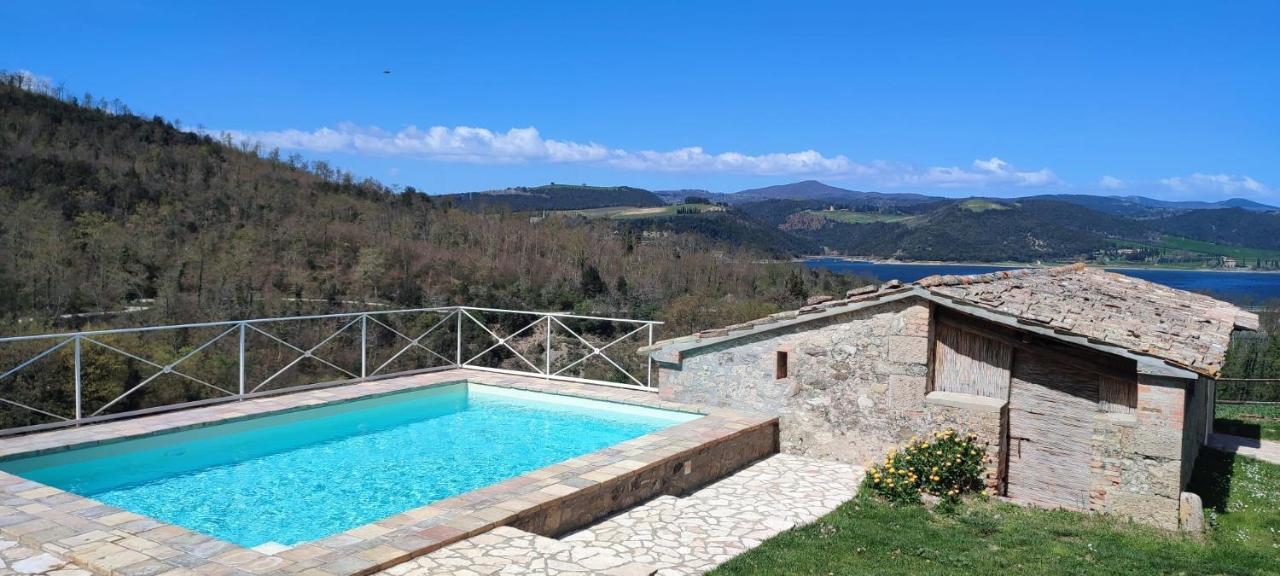 Casale Al Lago Con Piscina E Sauna Corbara  Dış mekan fotoğraf